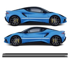 Union Jack Side Stripes Decal