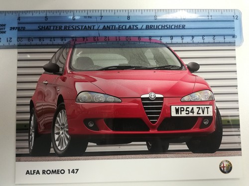 Alfa romeo 147 press photo - romeo,