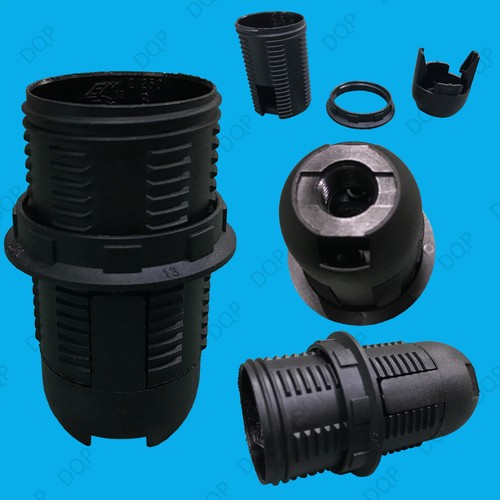 Black small edison screw ses - black,