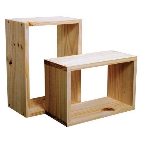 Wooden wall mounted display - mounted,