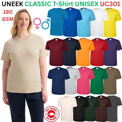 Uneek uc301 classic - t-shirt, |