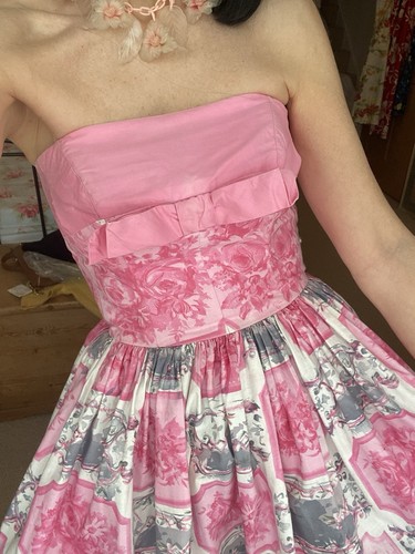 Vintage original 1950s pink - vintage,
