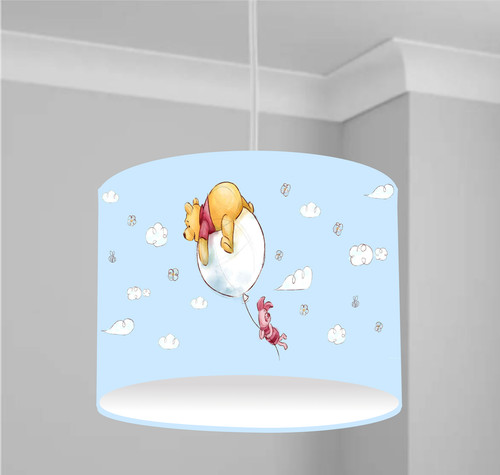 Pooh piglet clouds balloon - pooh, &