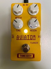 Tone City Aviator Flanger Guitar Effects Pedal. Mint & Boxed