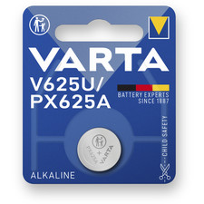 VARTA V625U PX625A LR9 Batteries Alkaline 1.5v Coin Cell Button Long Expiry