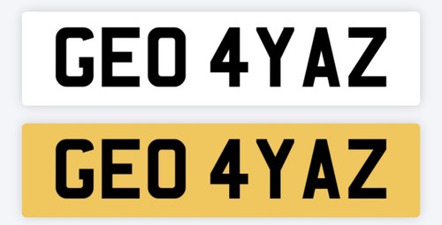 Geo ayaz private number - number, plate