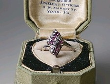 Art Deco Ruby, Sterling