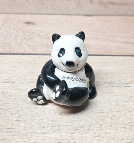 Panda bear trinket jewelry - panda,