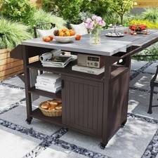 Movable Prep Table Outdoor