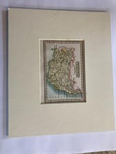 Antique Map Of Suffolk From