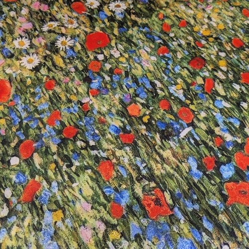 Klimts field poppies - field,