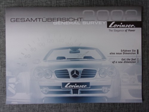 Mercedes benz range lorinser - mercedes,