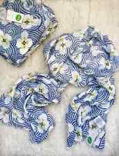 Boden Ladies Delicate Lightweight Scarf Blue Floral Pattern BRAND NEW PR431
