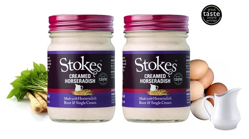 Two jars stokes creamed - jars, of