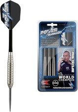 Target Darts Set Phil Taylor Power Silverlight Brass Dart Steel Tip