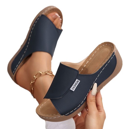 Ladies summer wedge heel - wedge,