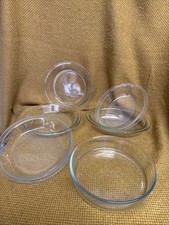 Selection of Clear Glass Pyrex Dishes - some Vintage