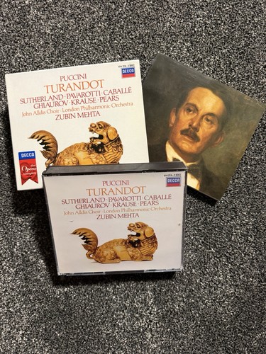 Puccini turandot cd set - turandot,