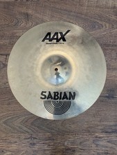 Sabian AAX 17 Metal Crash Cymbal Brilliant Finish Excellent Condition