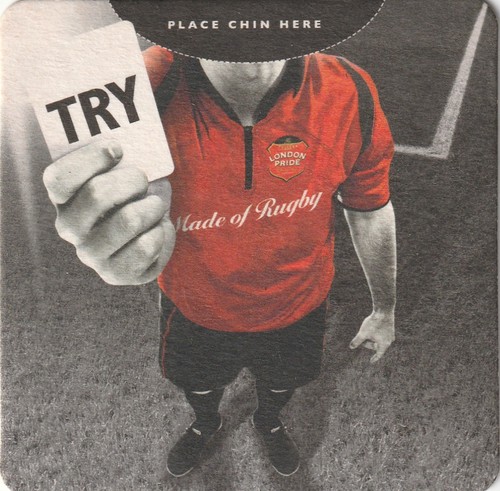Beer mat fullers - -, brewery