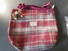 Red Tartan Bag NEW