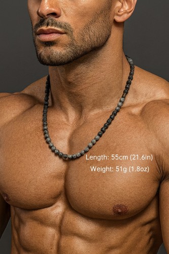 Men 55cm gray jasper - men's, &