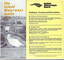 British Waterways BWB Holidays cruises Grand Union Canal narrow boat Inland 1968