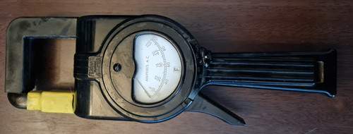 Vintage clip ammeter - vintage,