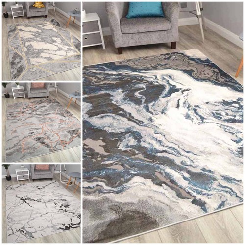 Grey marble rugs living room - marble,
