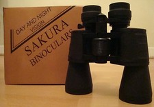 SAKURA POWERFUL BINOCULARS 10-70 X 50 CRYSTAL CLEAR SHARP IMAGE DAY & NIGHT