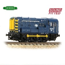 N Gauge Farish 371-015FSF DCC Sound Class 08 895 BR Blue Shunter Loco