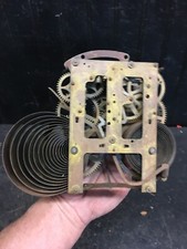 Vintage Brass Clock Movement