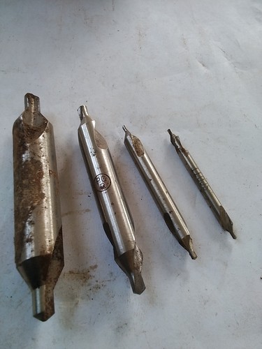 Lathe centre drills - centre,