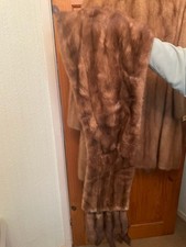Natural Pastel Mink Cape Stole