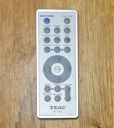 Teac 1103 hifi - teac, rc-1103