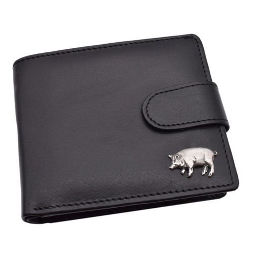 Pig pewter design - design, black