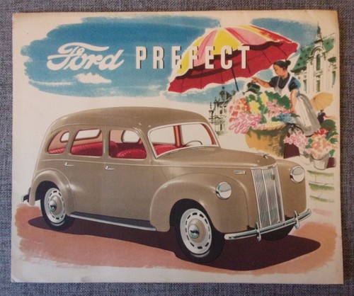 Ford prefect e493a orig 1949 - ford,