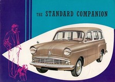 Standard Ten 10 Companion 1959-1961 UK Market Foldout Sales Brochure