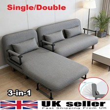Single/Double Fabric Sofa Bed