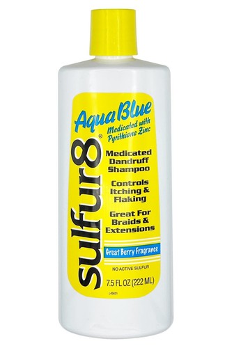 Sulfur aqua blue medicated - sulfur, 8