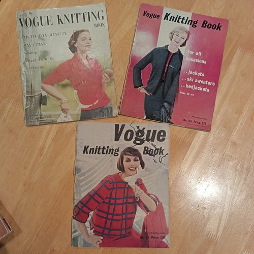 Lot vintage 1950s vogue - of, x