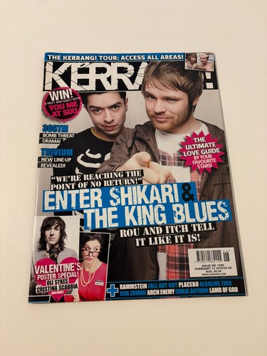 Kerrang issue 1299 enter - kerrang,