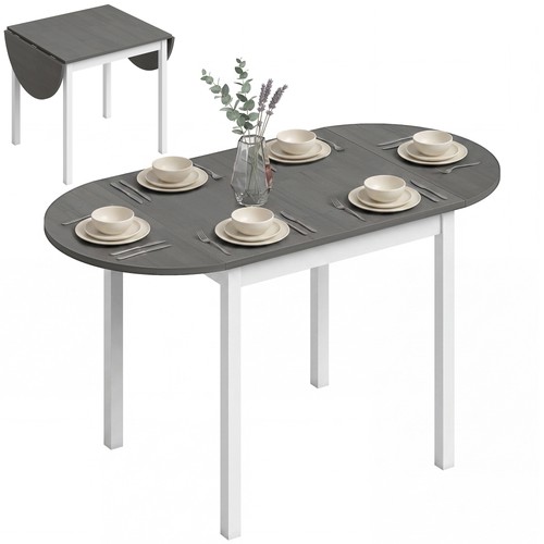 Homcom foldable dining table - foldable,