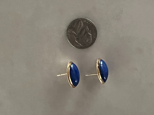 Lapis lazuli 14kt cabochon - lazuli,