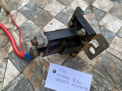 Starter solenoid post from - 3,