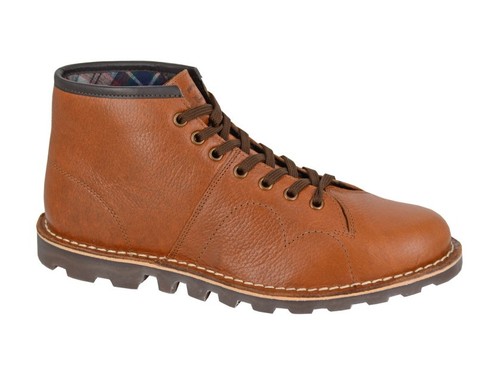 Grafters rust leather monkey - rust,