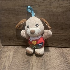 VTech Little Singing Puppy 8" Plush Interactive Music & Light-Up Kids Soft Toy