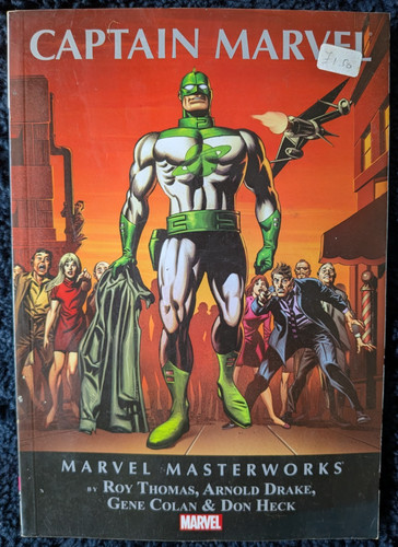 Marvel masterworks captain - masterworks,