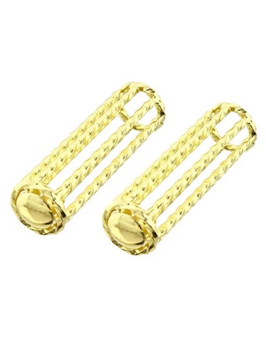 Gold twisted grips 7 8 - “gold”,,