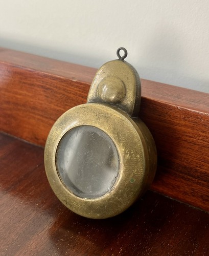 Miners brass watch case - brass,